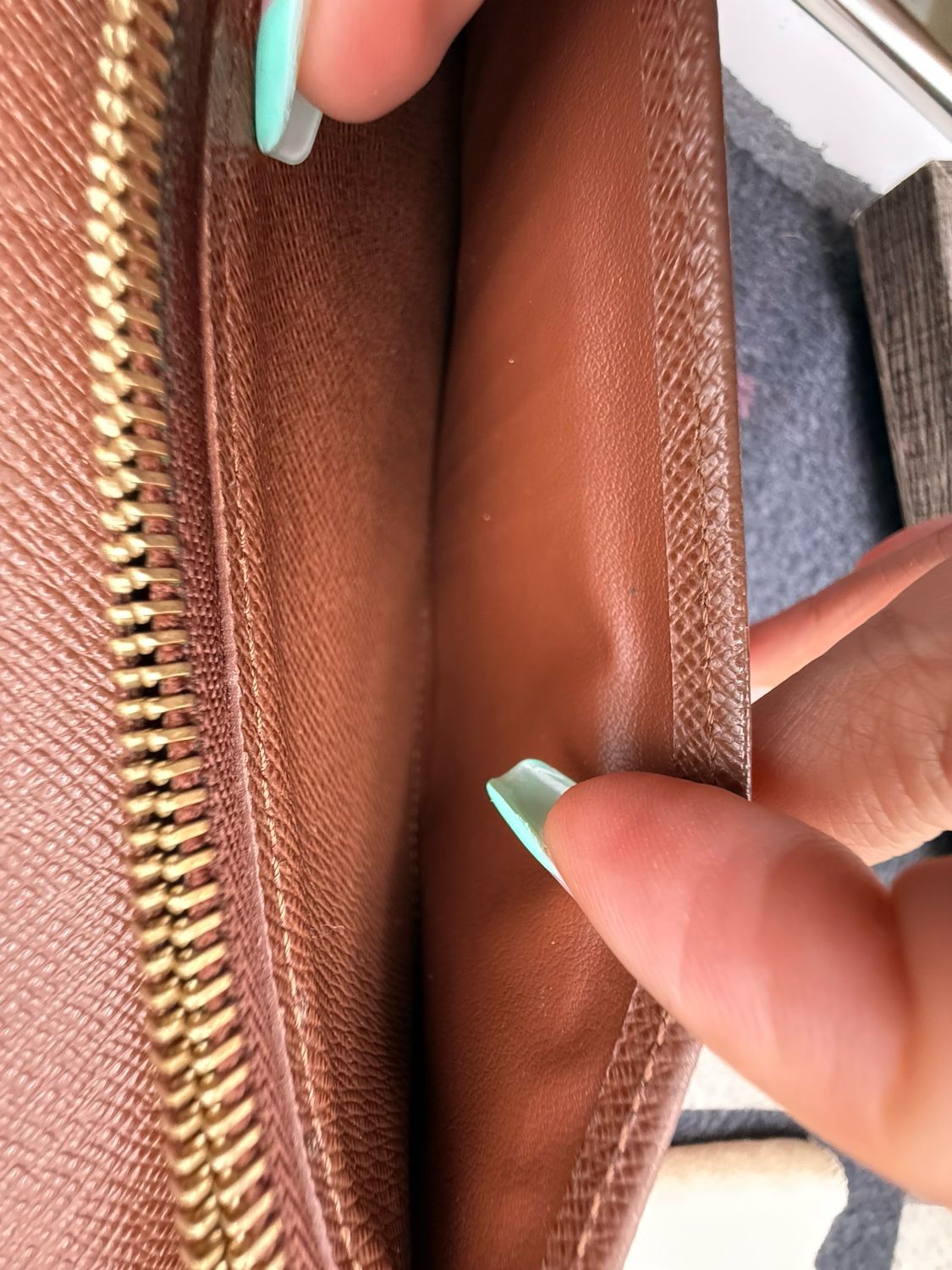 Louis Vuitton Monogram Brazza Wallet Long Flap