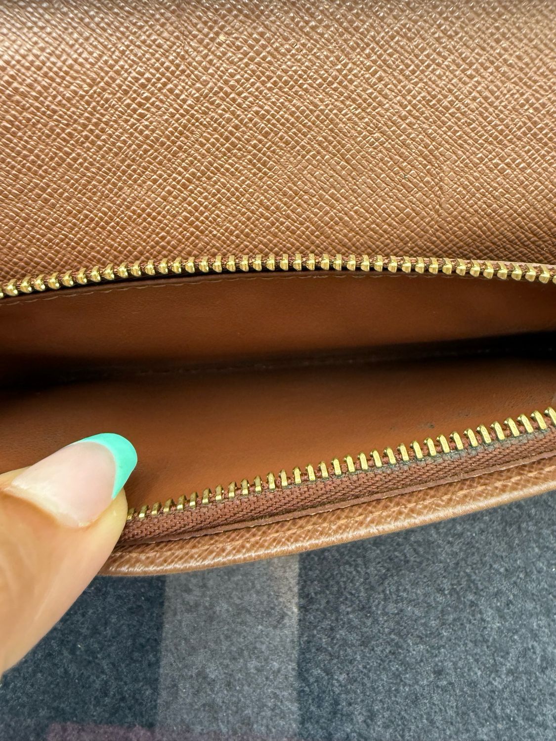 Louis Vuitton Monogram Brazza Wallet Long Flap