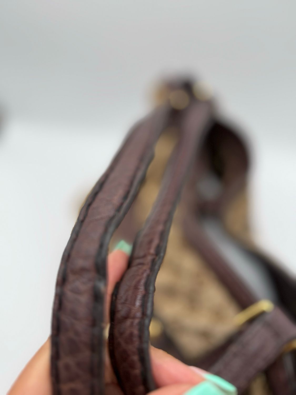 Gucci Jockey Medium Tote Shoulder Canvas