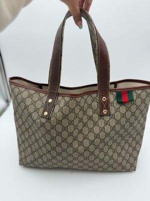 Gucci Monogram Web Loop Tote Supreme Medium