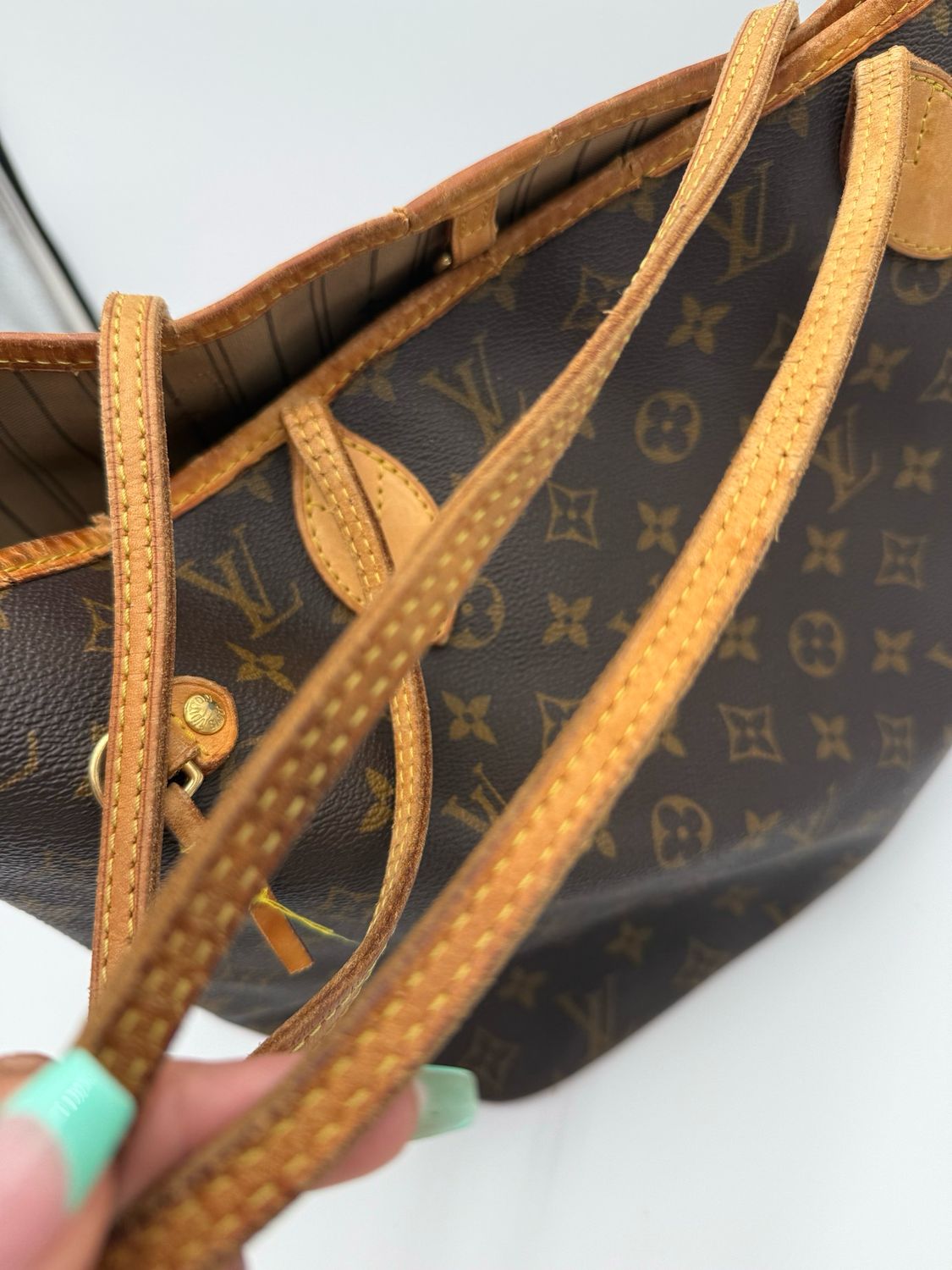 Louis Vuitton Neverfull Monogram Mm Tote Shoulder