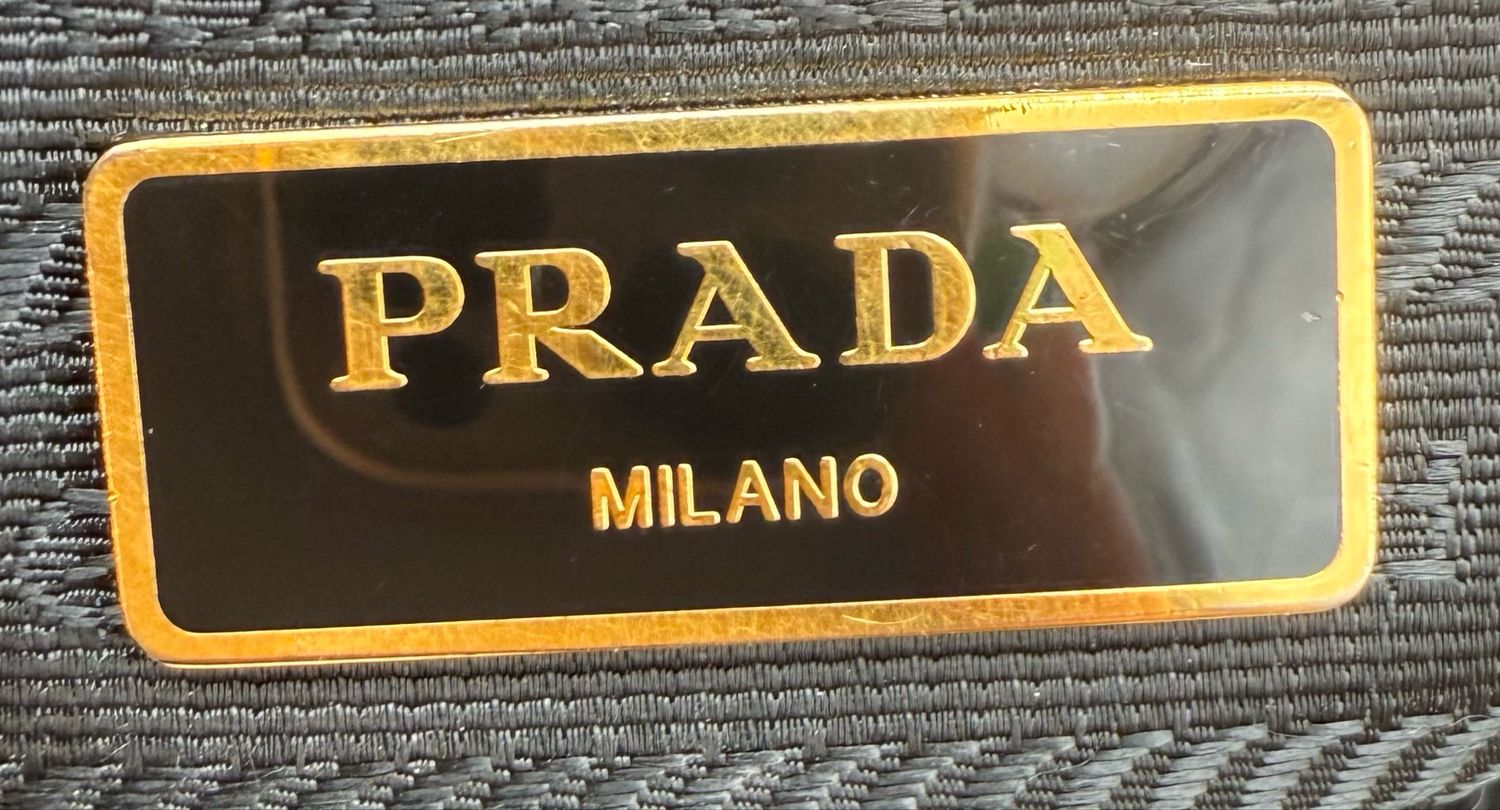 Prada Nylon Tessuto Saffiano Messenger Crossbody Sling