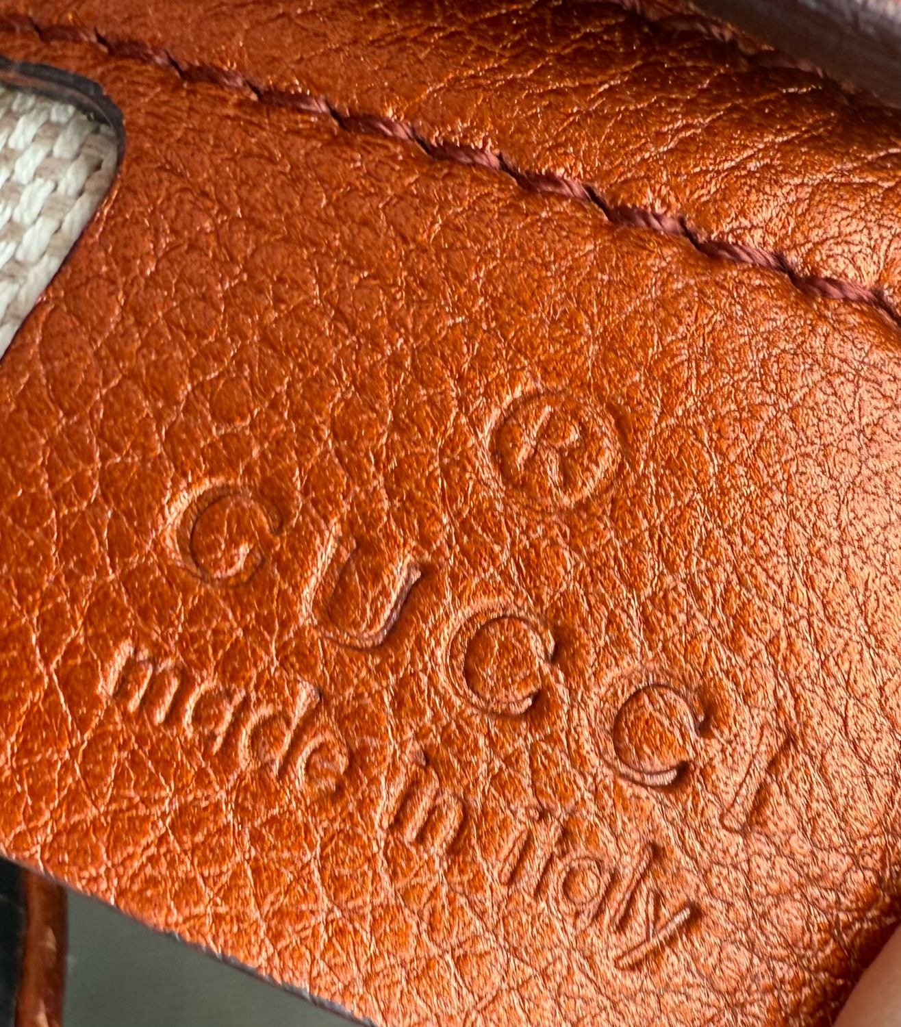 Gucci Soho Medium Pebbled Leather Tote