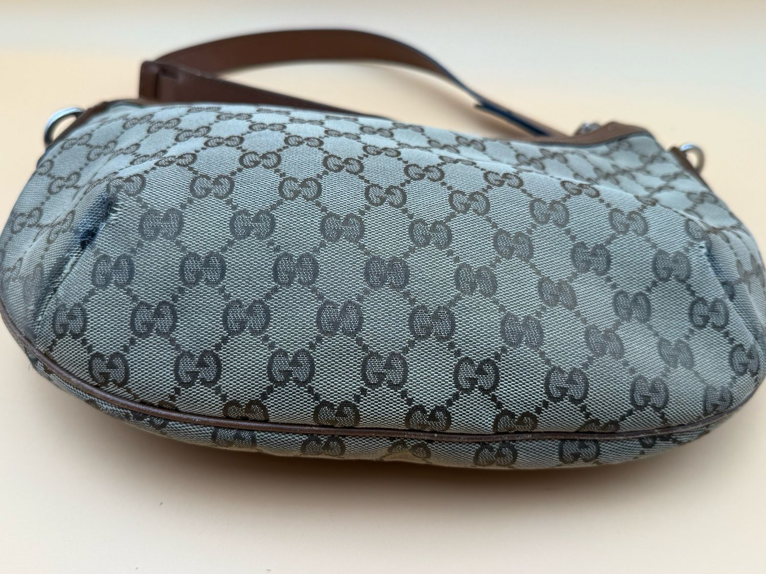 Gucci Web Crossbody Messenger Sling Bag
