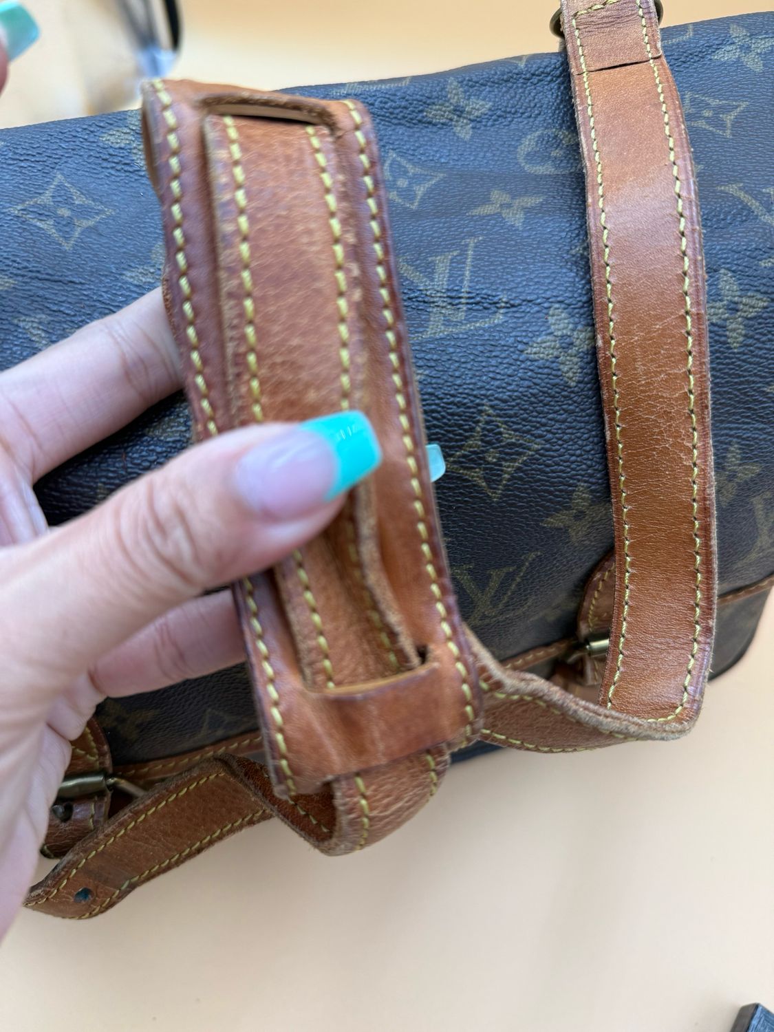 Louis Vuitton Monogram Gibeciere Crossbody Messenger Project Sling