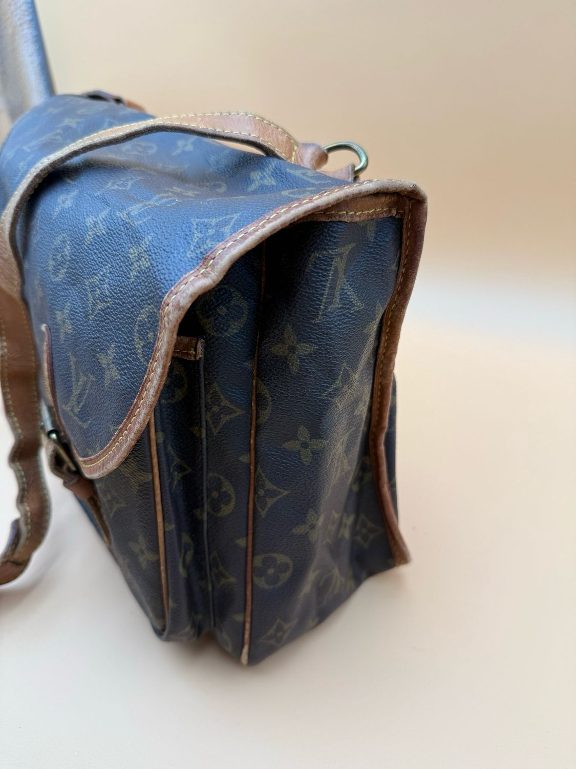 Louis Vuitton Monogram Gibeciere Crossbody Messenger Project Sling