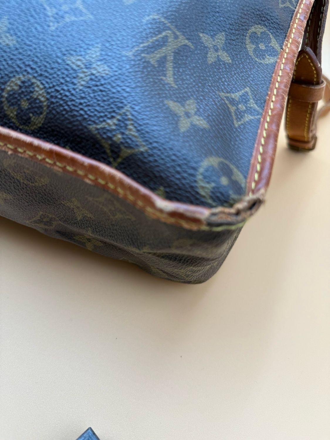 Louis Vuitton Monogram Gibeciere Crossbody Messenger Project Sling