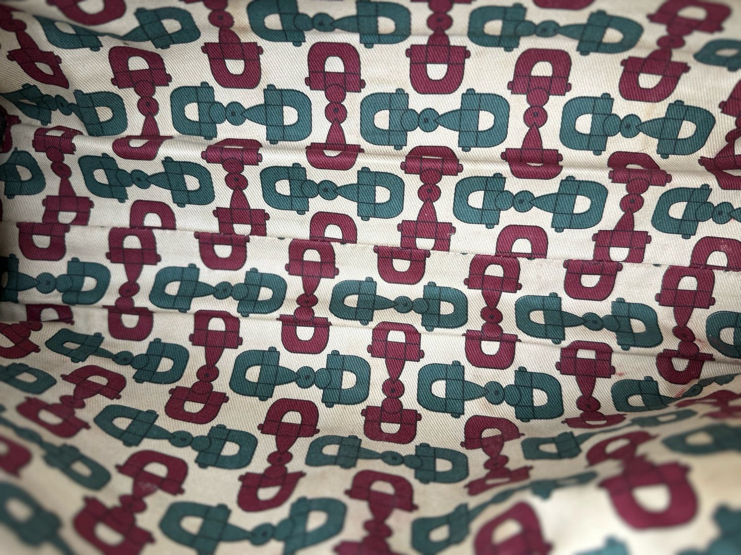 Gucci Monogram Leather Jackie Bardot Tote