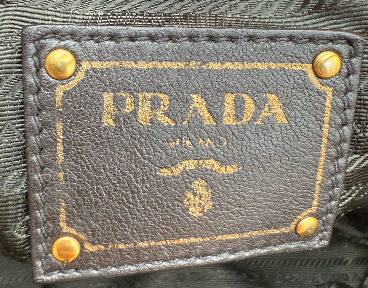 Prada Jacquard Nylon Tesutto Crossbody Messenger 