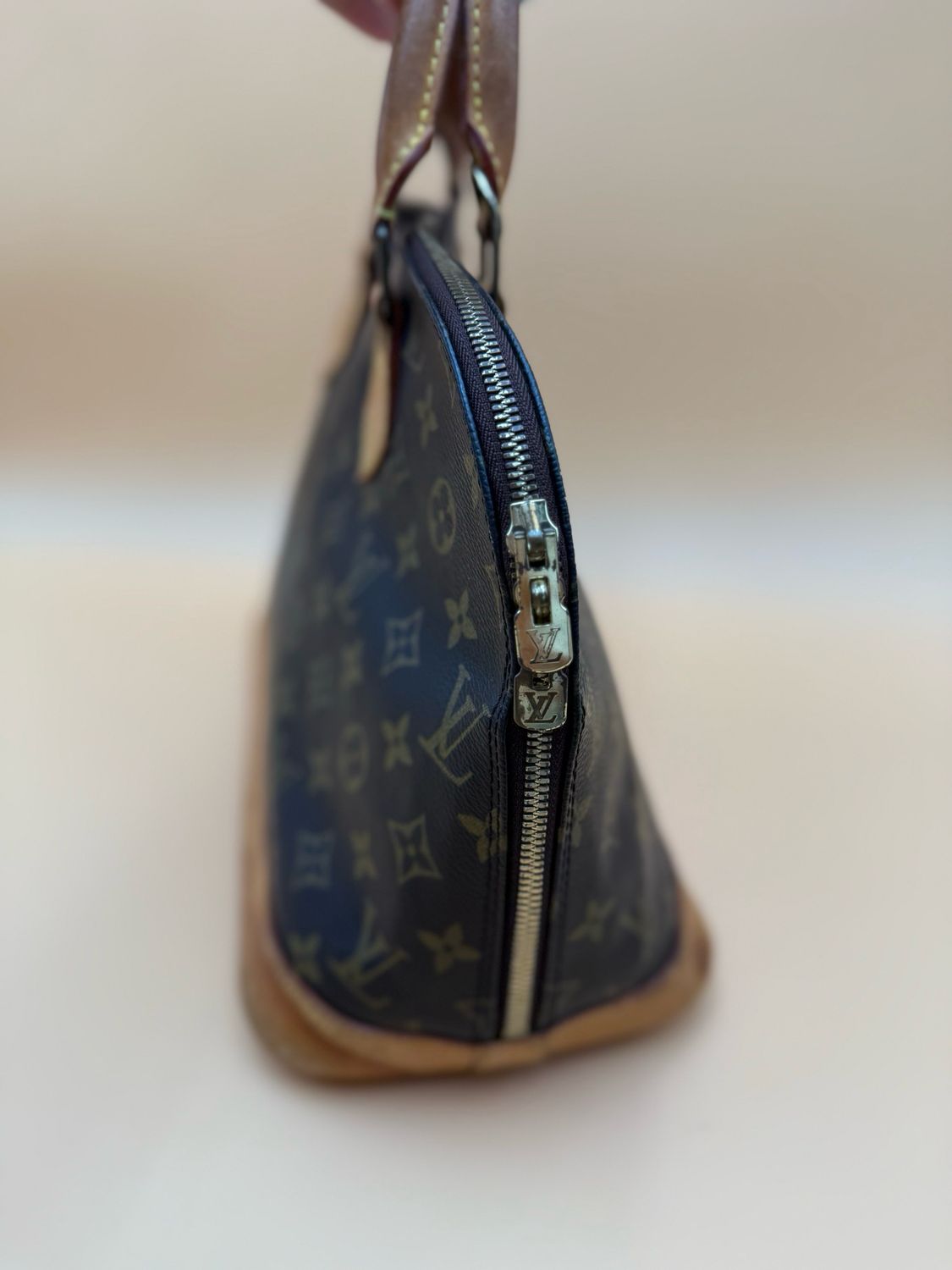 Louis Vuitton Monogram Alma Mm Top Handle Dome