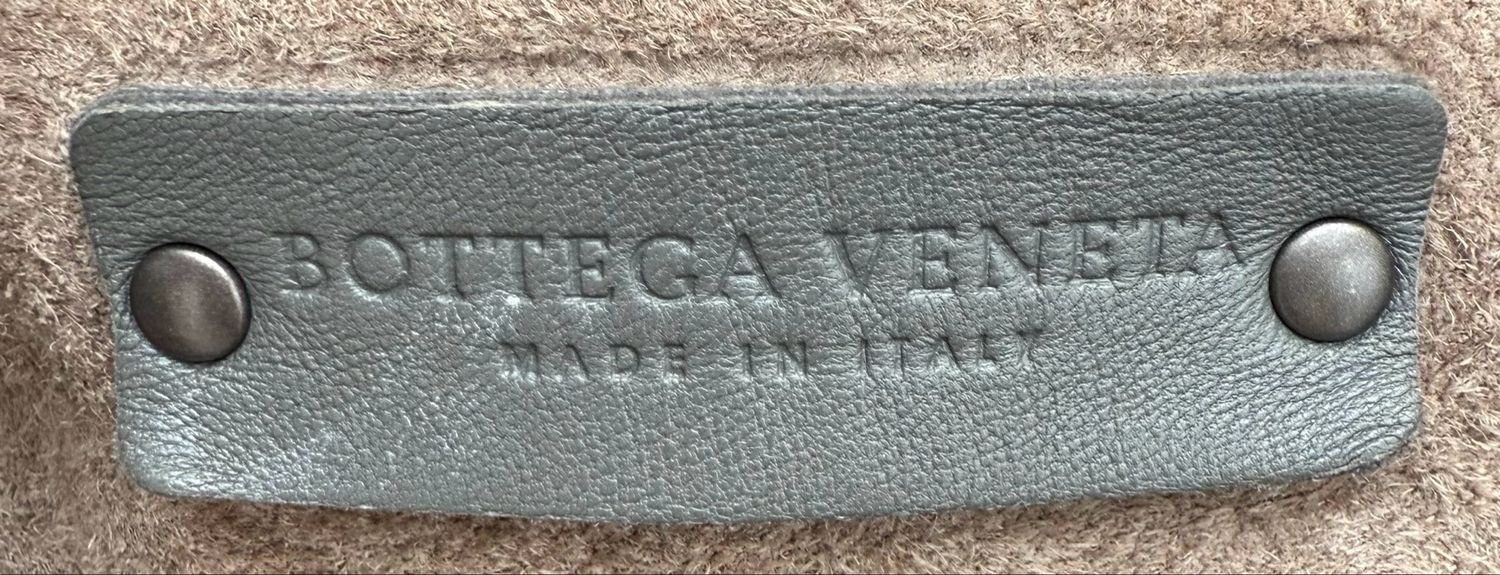 Bottega Venetta Nappa Intrecciato Hobo Shoulder Bag