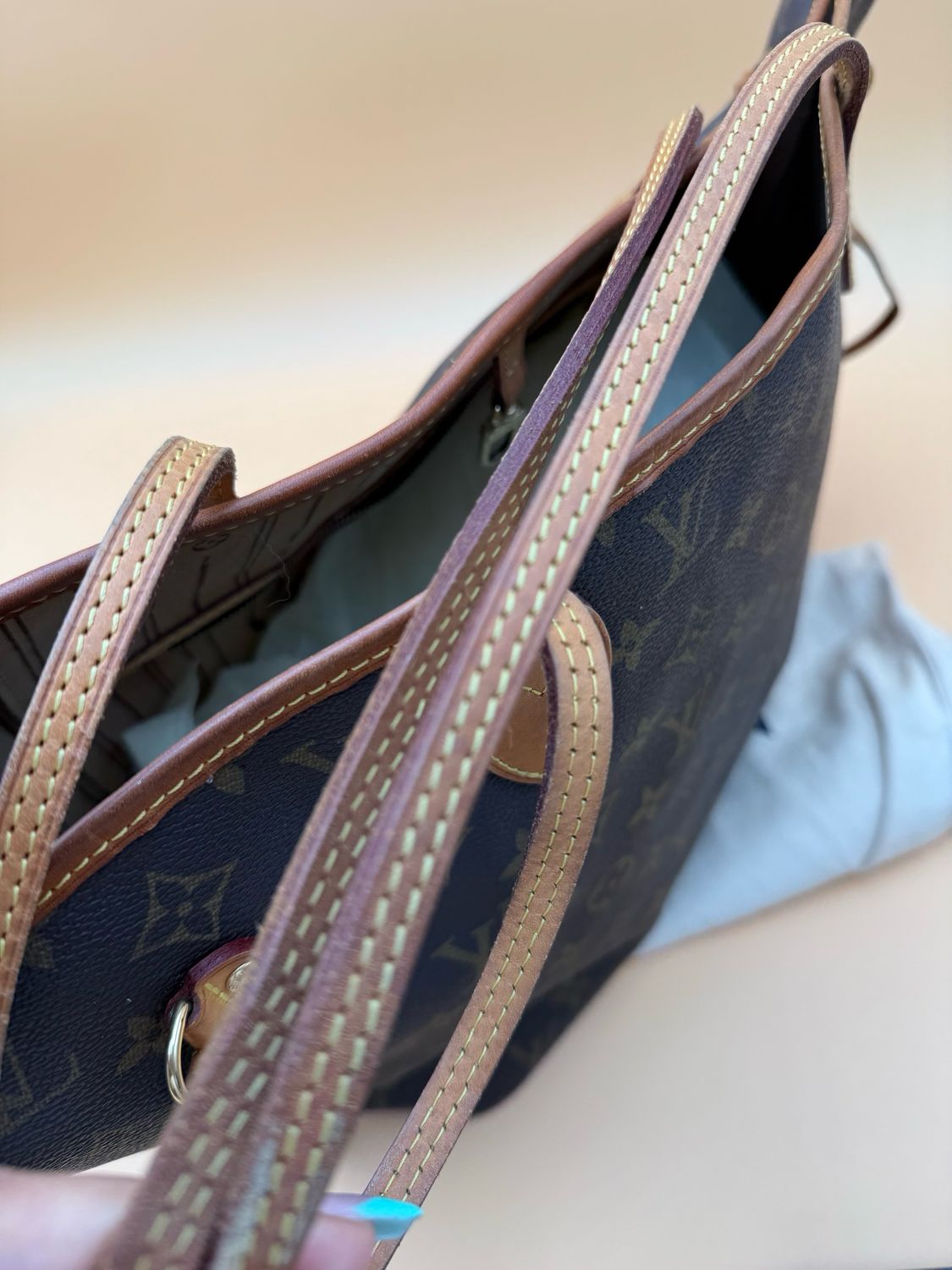 Louis Vuitton Neverfull Mm Tote Monogram Shoulder Bag
