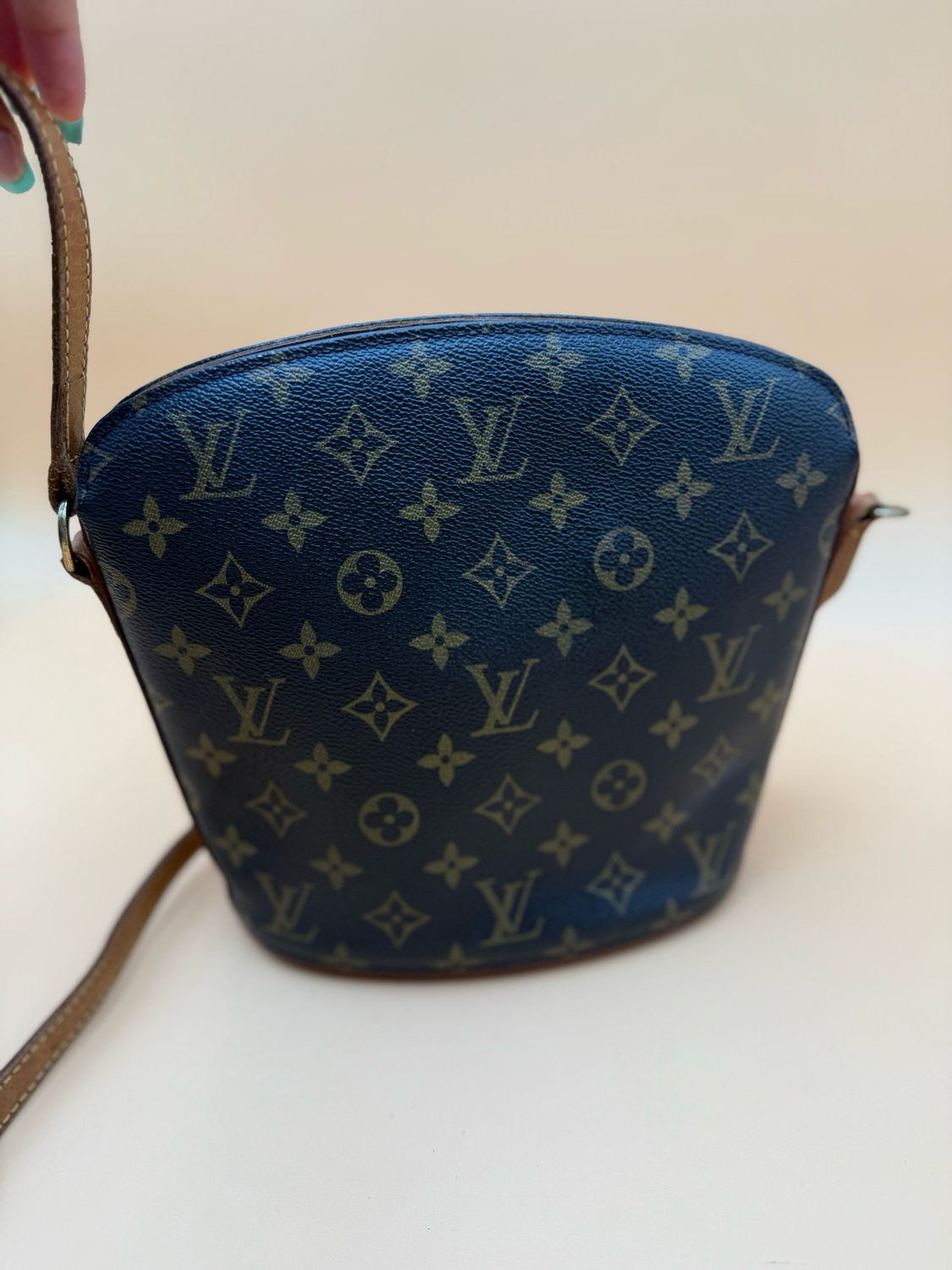 Louis Vuitton Monogram Drout Crossbody Sling Shoulder