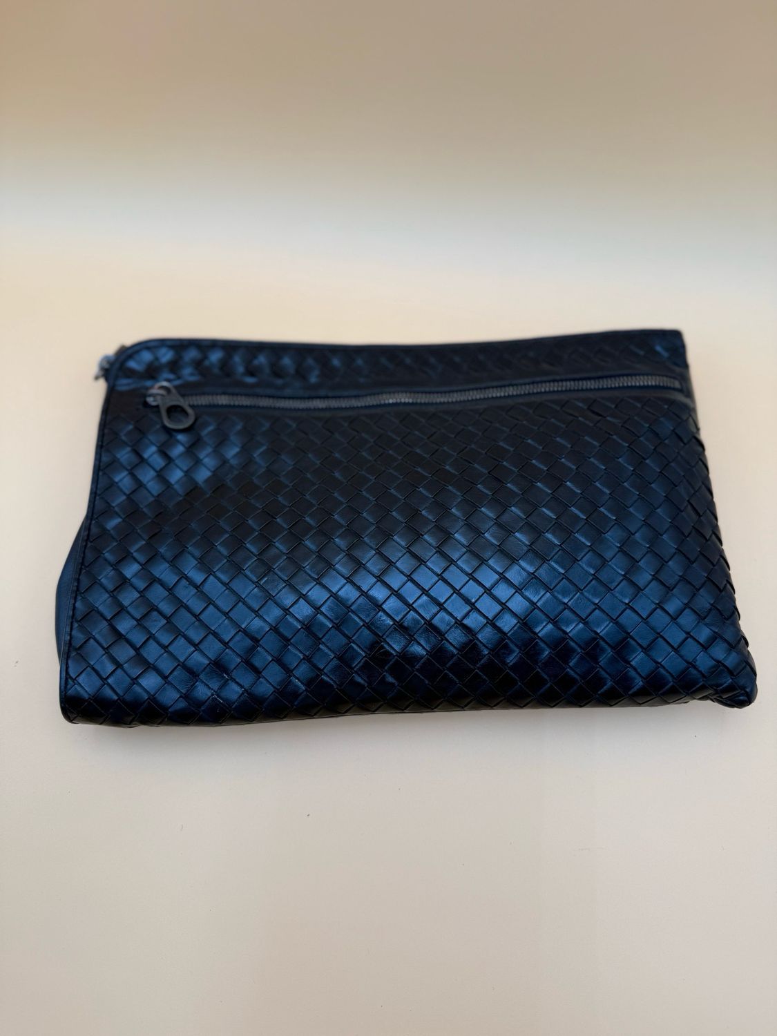 Bottega Venetta Clutch Zip Nappa Pouch