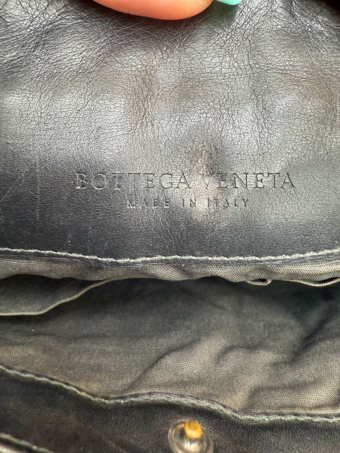 Bottega Venetta Clutch Zip Nappa Pouch