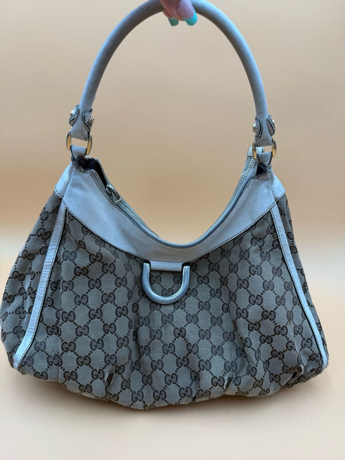 Gucci Abbey Tote Shoulder Canvas