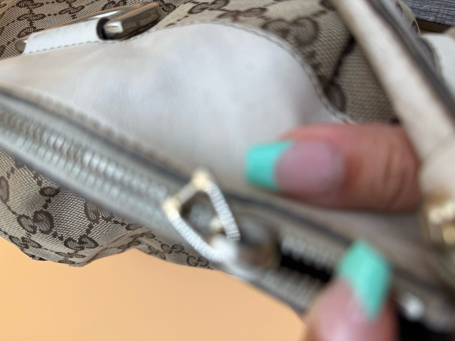 Gucci Abbey Tote Shoulder Canvas