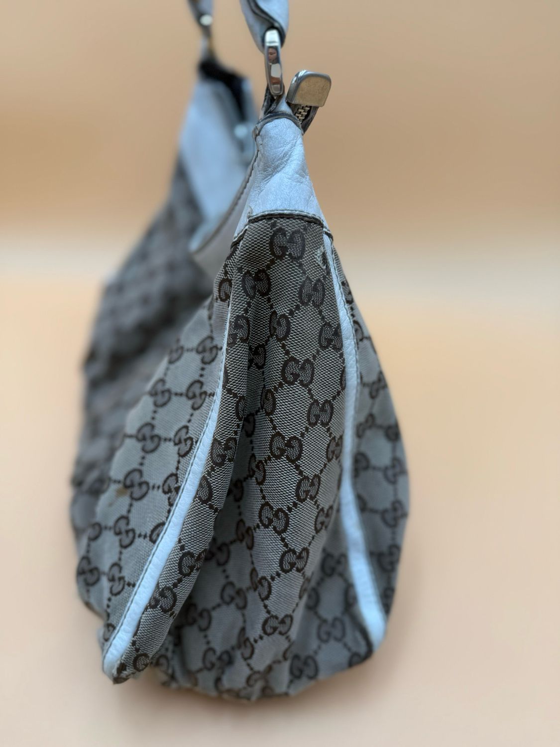 Gucci Abbey Tote Shoulder Canvas