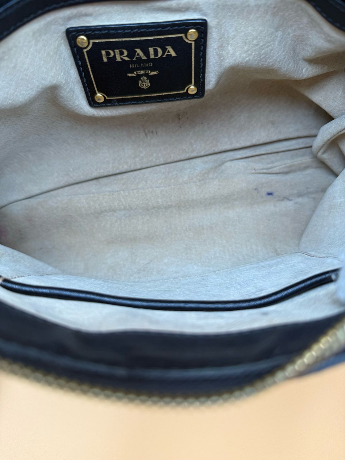 Prada Soft Calfskin Messenger Crossbody
