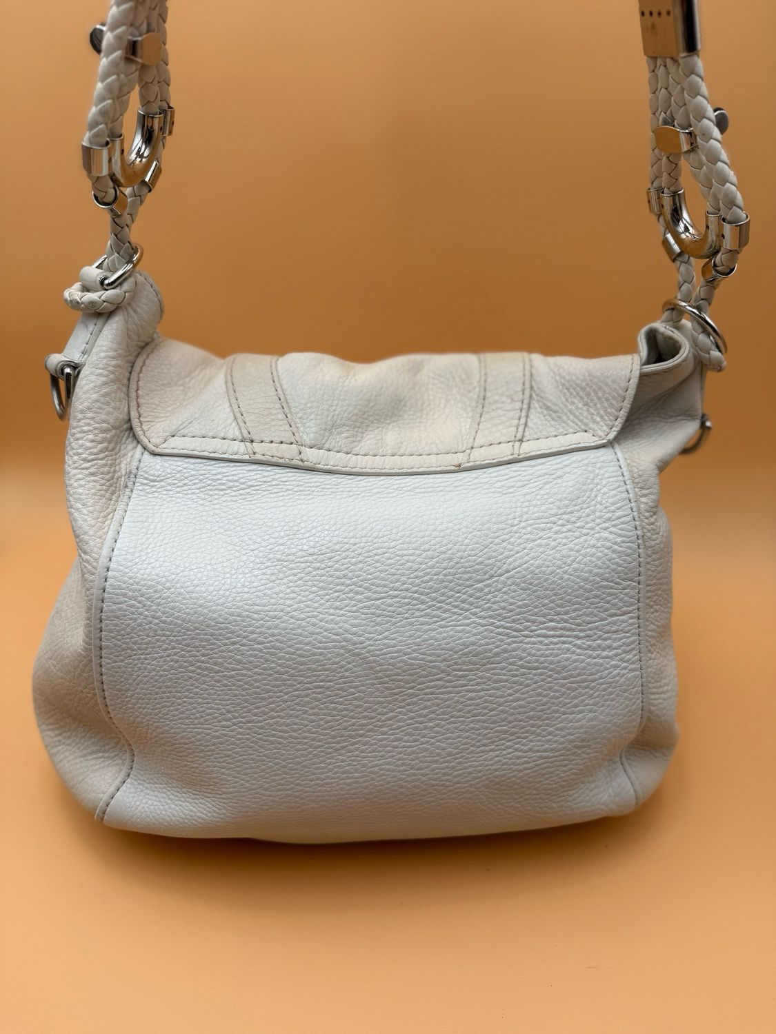 Gucci Techno Horsebit Shoulder Hobo Leather 