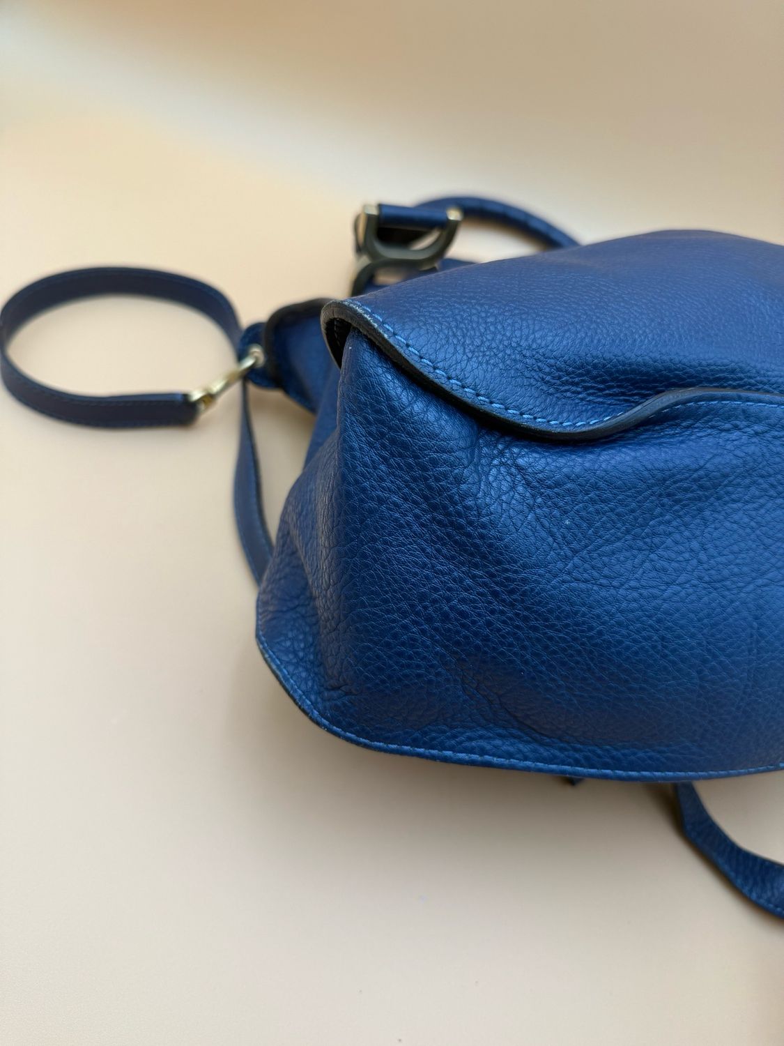 Chloe Marcie Saddle Medium Sling Messenger Tote