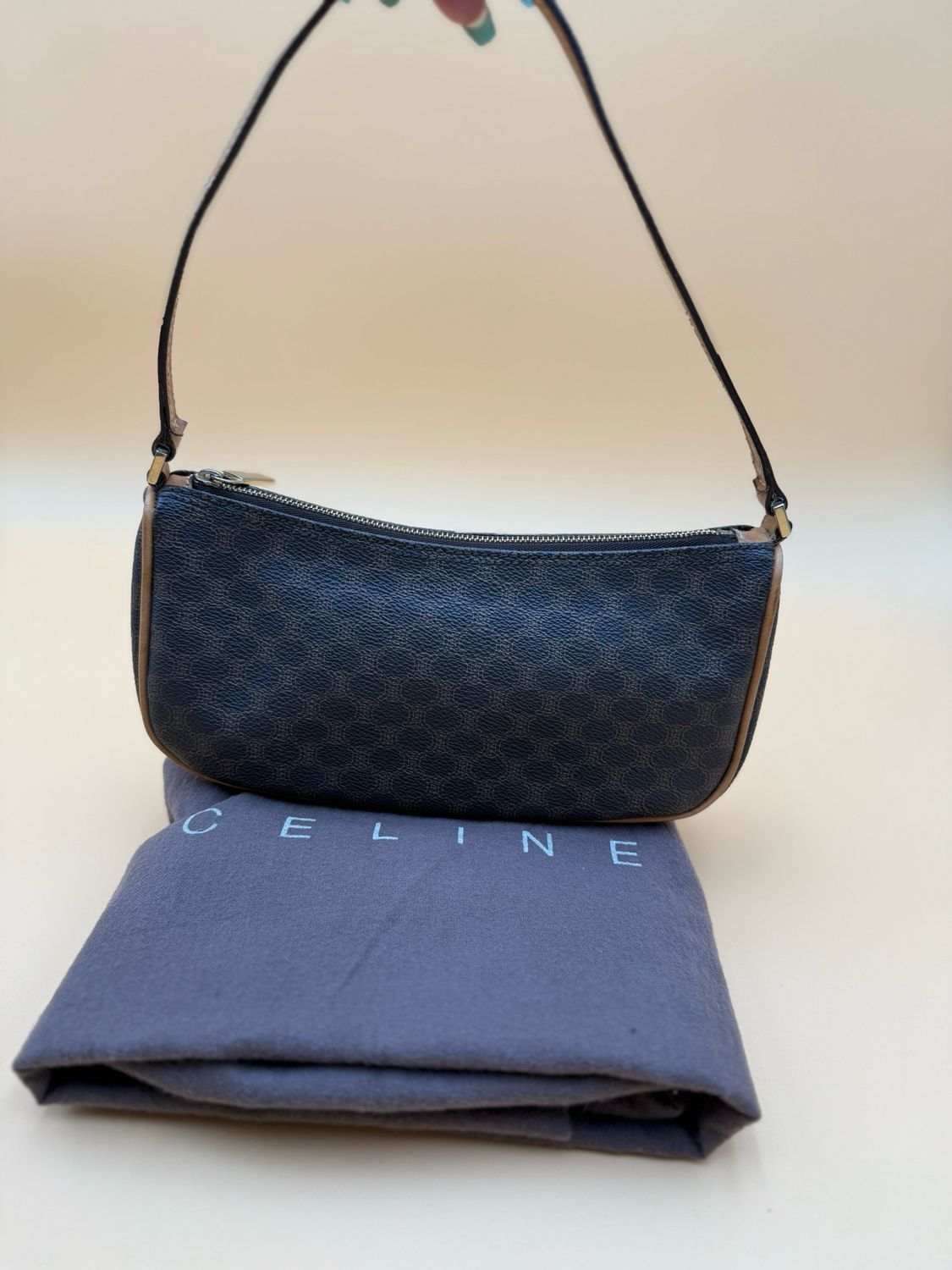 Celine Macadam Pochette Barrel Triomphe Shoulder
