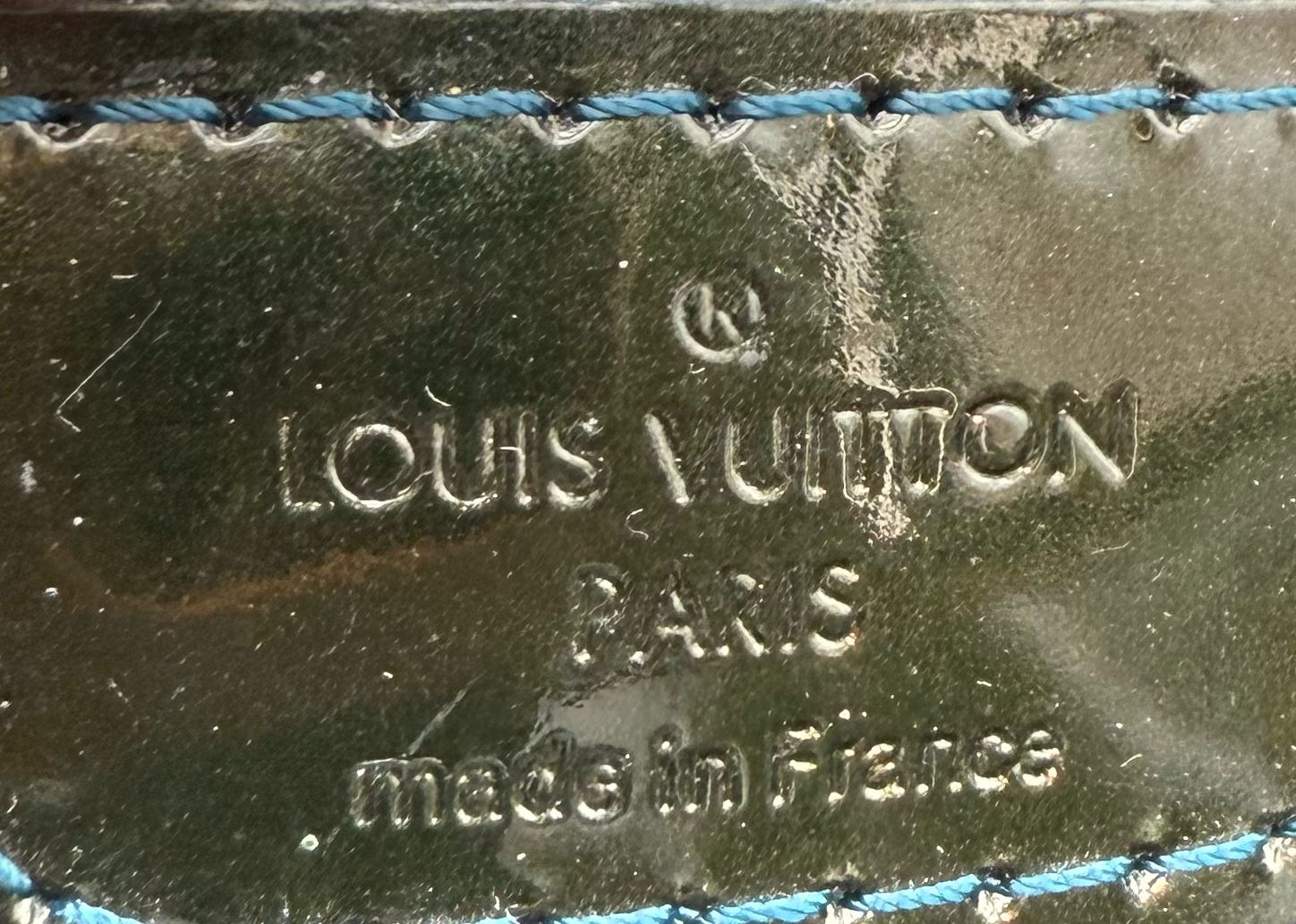 Louis Vuitton Wilshire Pm Bleu Nuit Top Handle