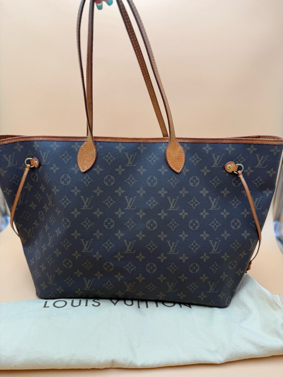 Louis Vuitton Monogram Neverfull Gm Tote Shoulder
