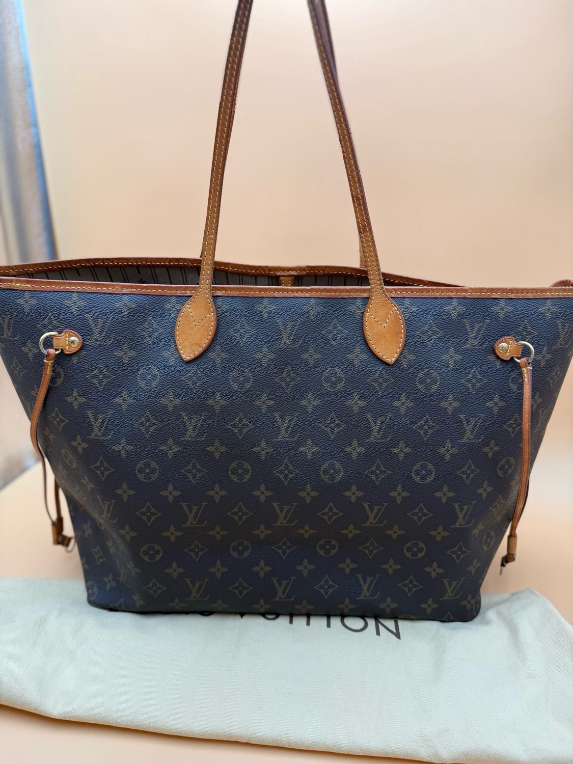 Louis Vuitton Monogram Neverfull Gm Tote Shoulder