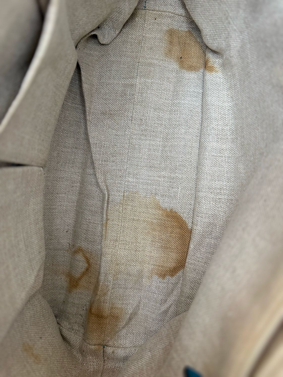 Gucci Mico Monogram Teal Zippered Leather Messenger Crossbody Tote