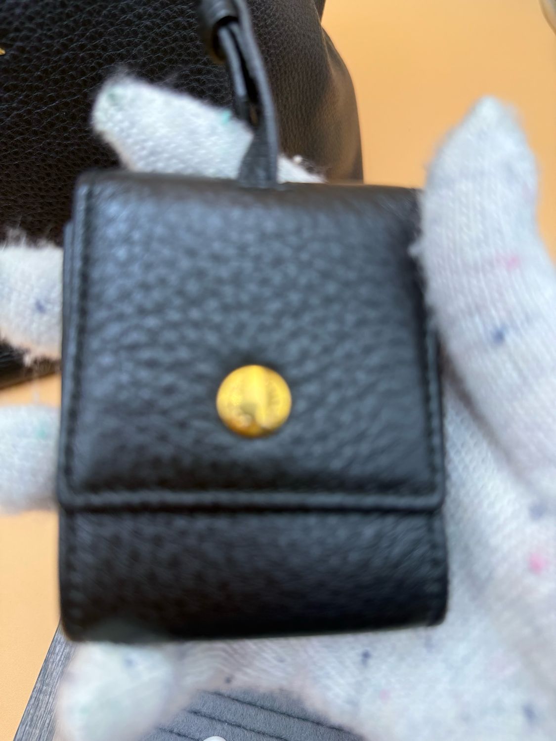 Prada Vitello Daino Pebbled Leather Shopper Tote Sling Messenger