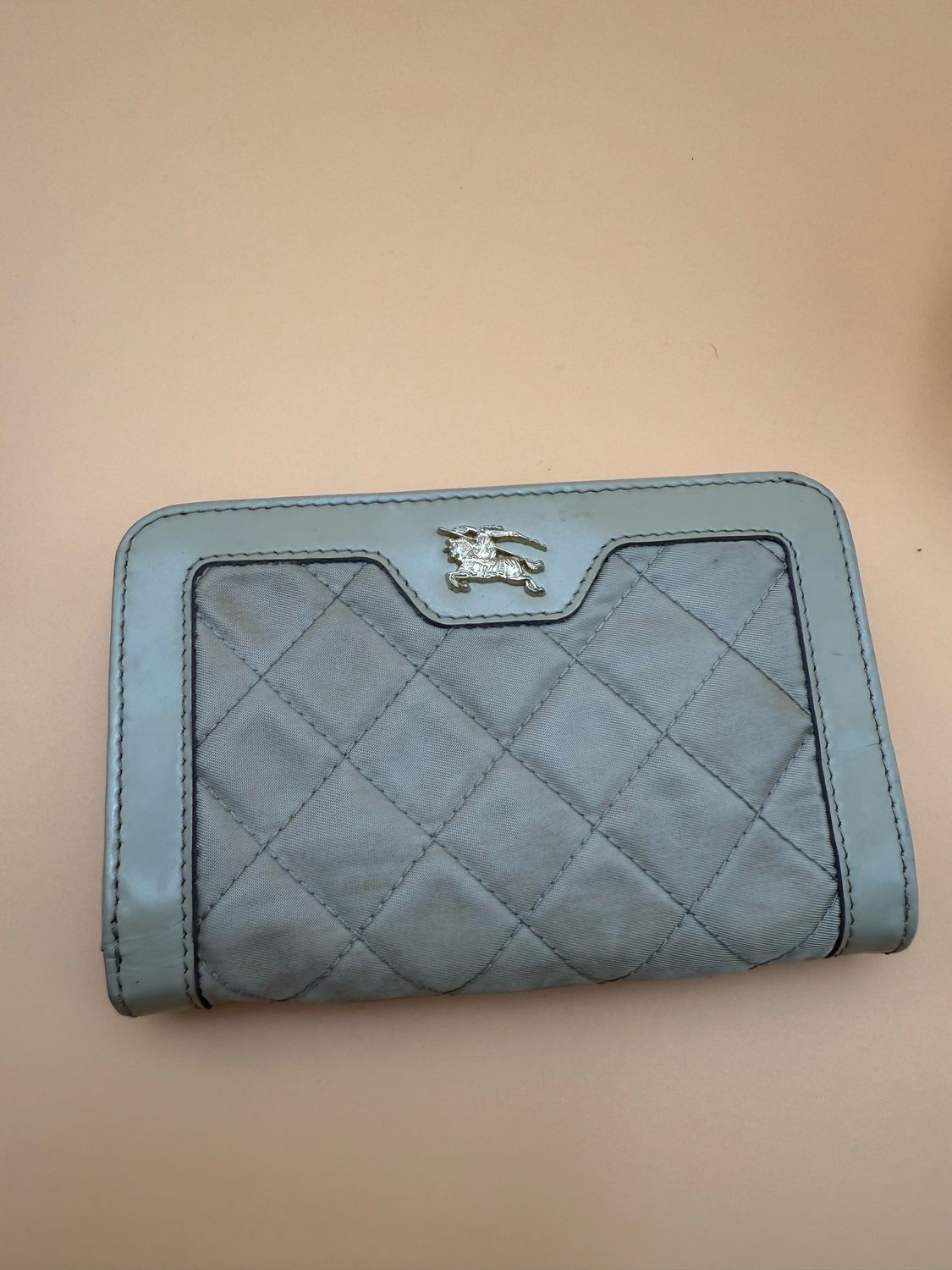 Burberry Quilted Hobo Brook Shoulder With Wallet Bundle