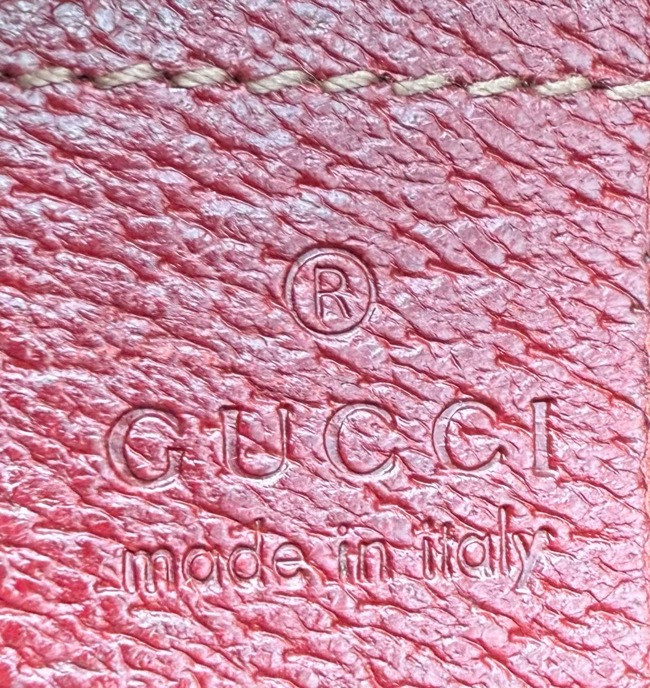 Gucci Canvas Monogram Horsebit Nailhead Dome Shoulder