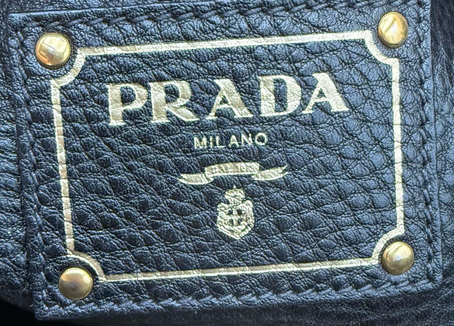 Prada Vitello Daino Convertible Tote Crossbody