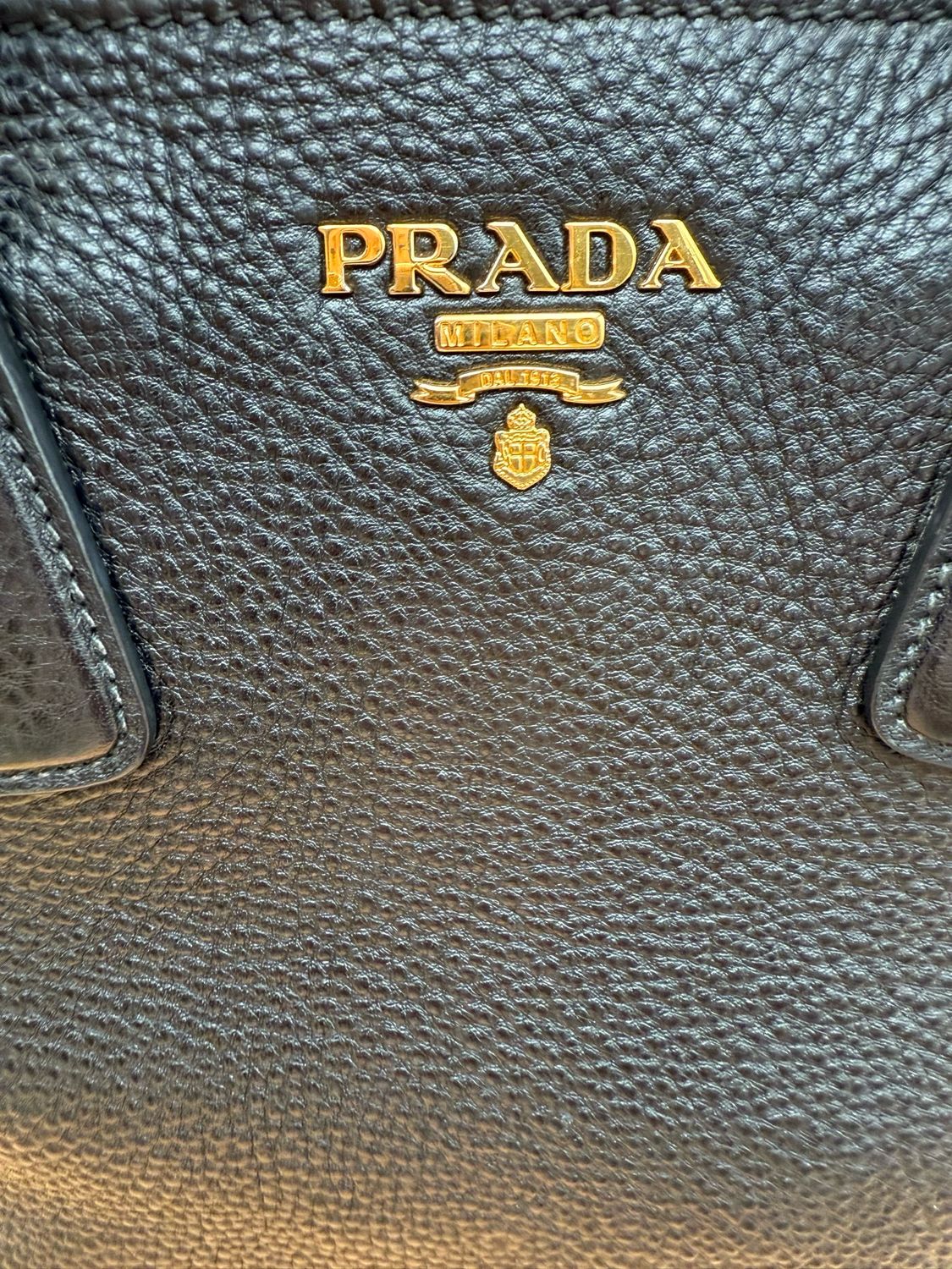 Prada Vitello Daino Convertible Tote Crossbody