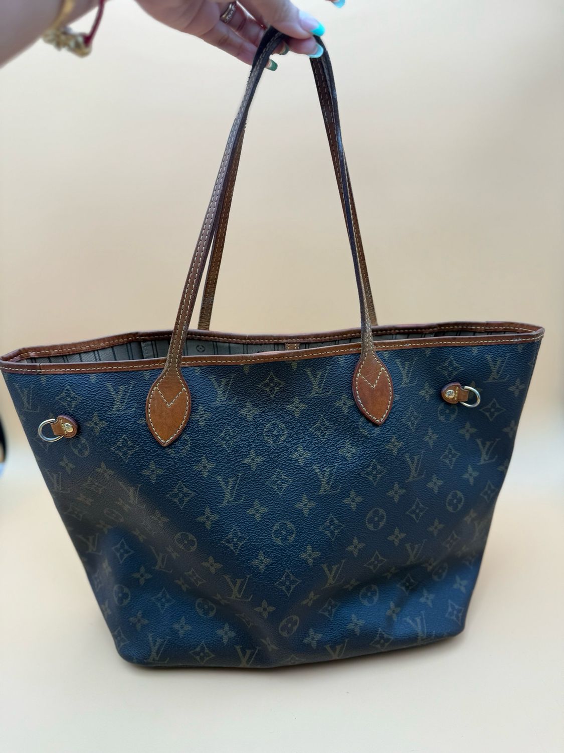Louis Vuitton Monogram Neverfull Mm Tote Shopper Shoulder