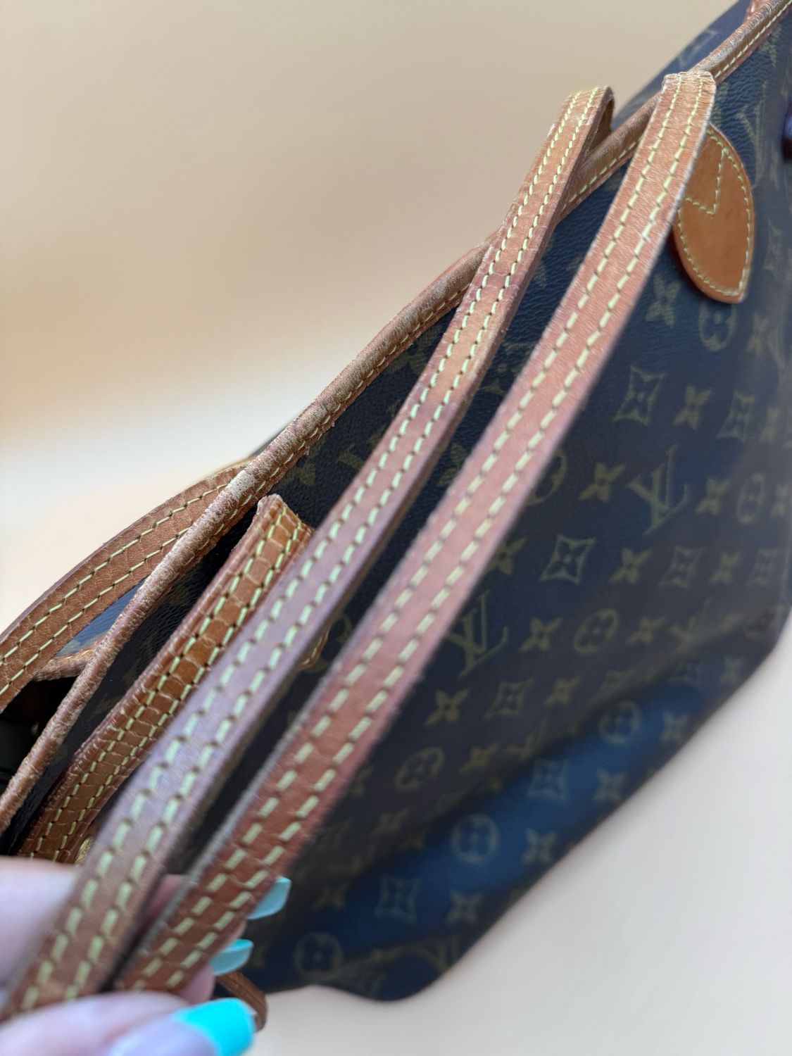 Louis Vuitton Neverfull Mm Shopper Tote Shoulder