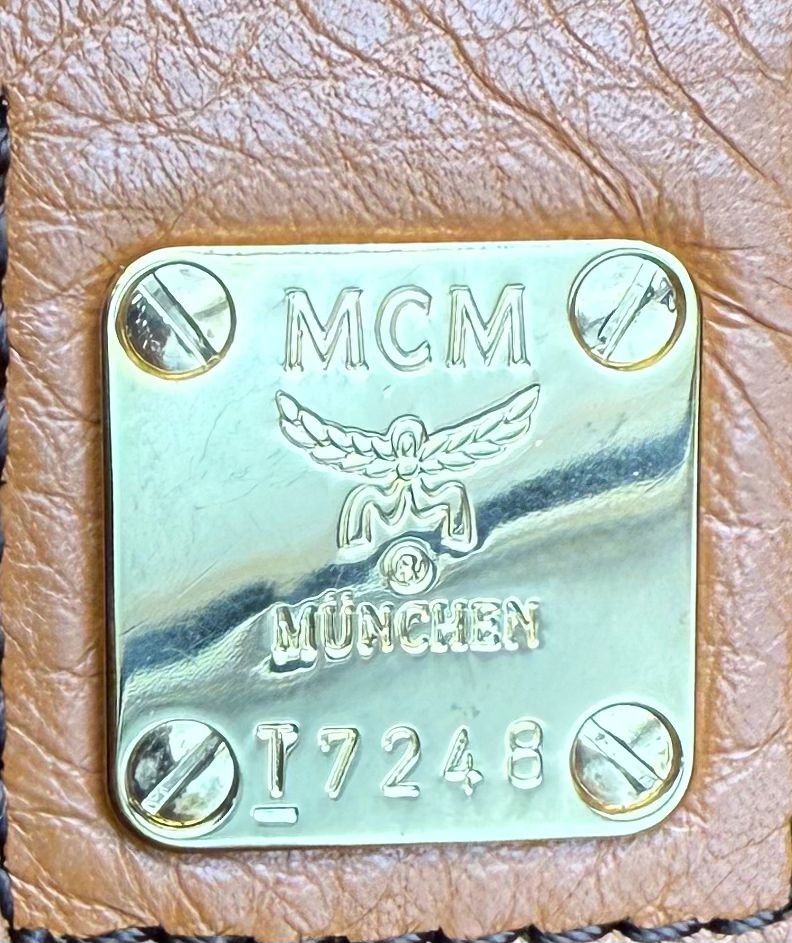 Mcm Visetos Large Hobo Shoulder Bag