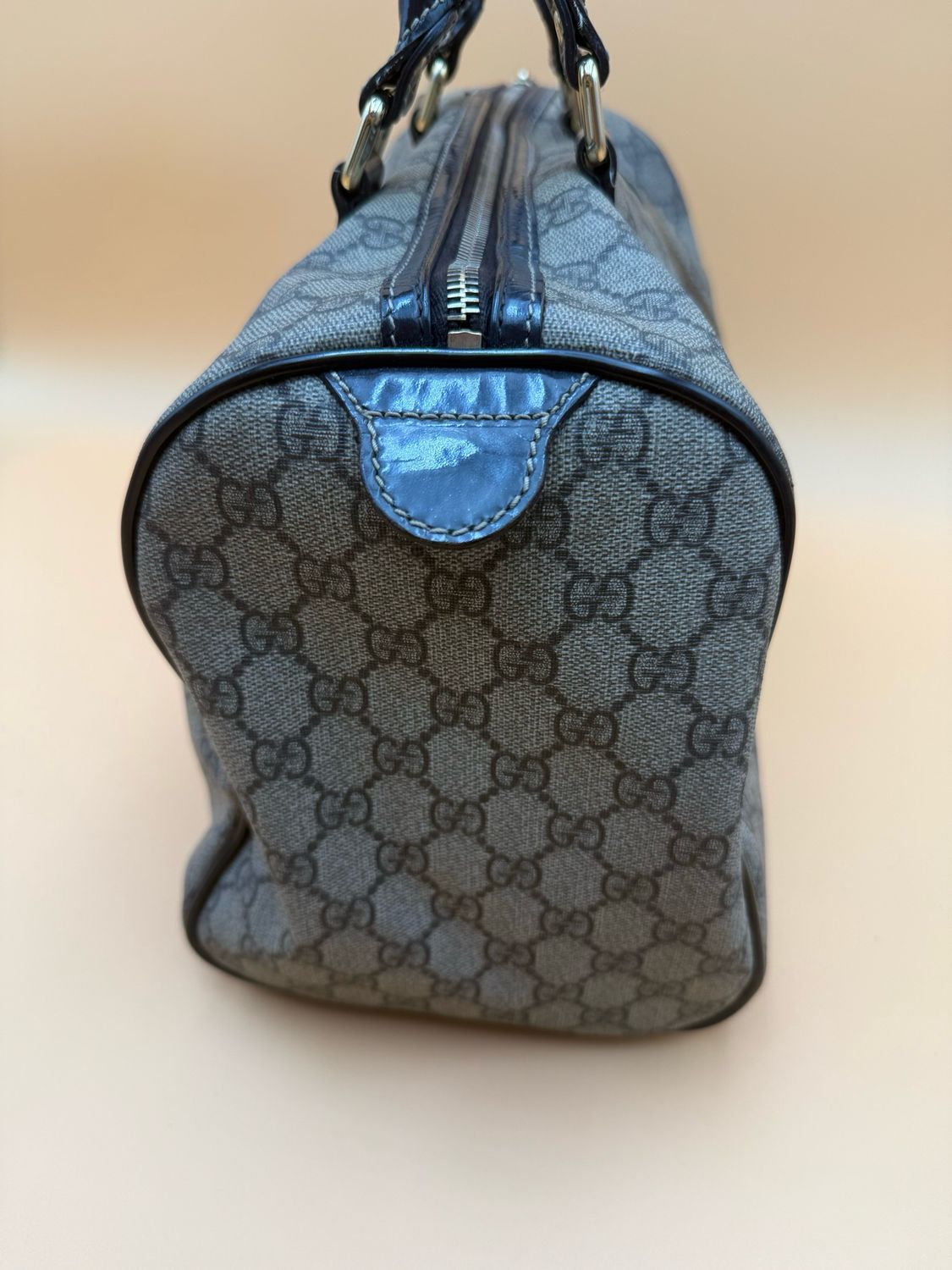Gucci Supreme Joy Boston Tote Bowler Top Handle