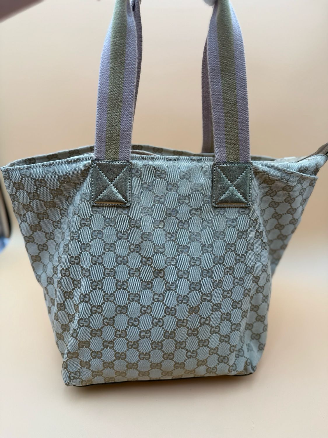 Gucci Monogram Canvas Tote Shoulder