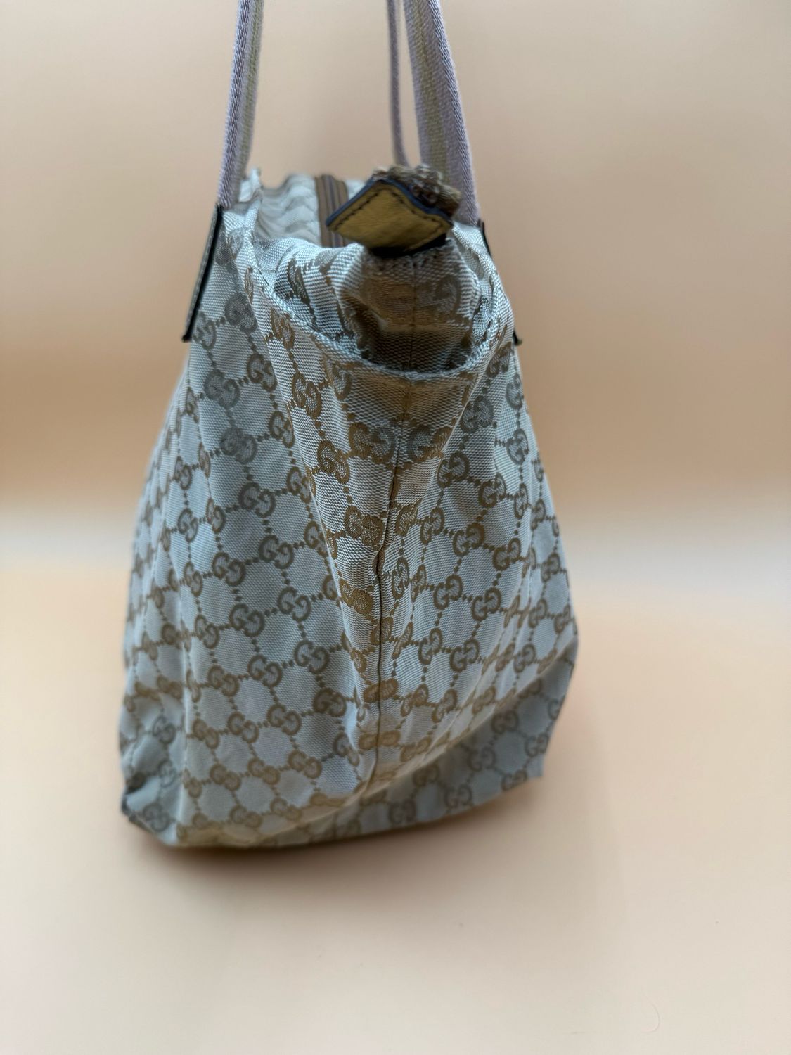 Gucci Monogram Canvas Tote Shoulder