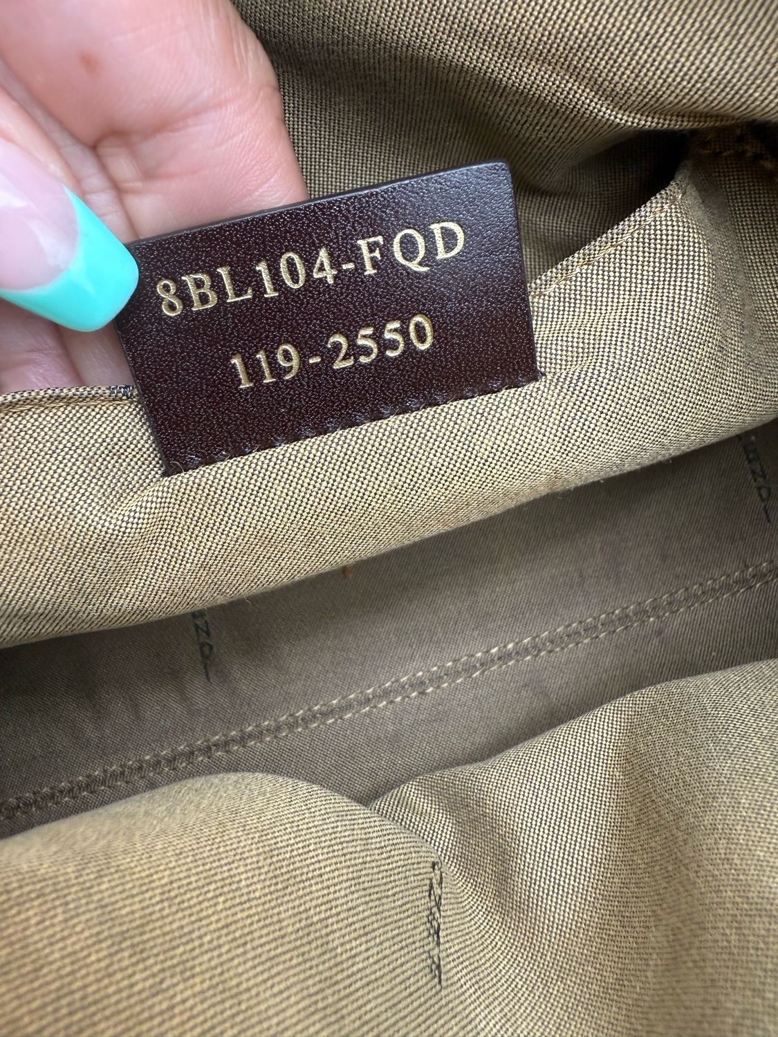 Fendi Zucca Boston Bowler Bag
