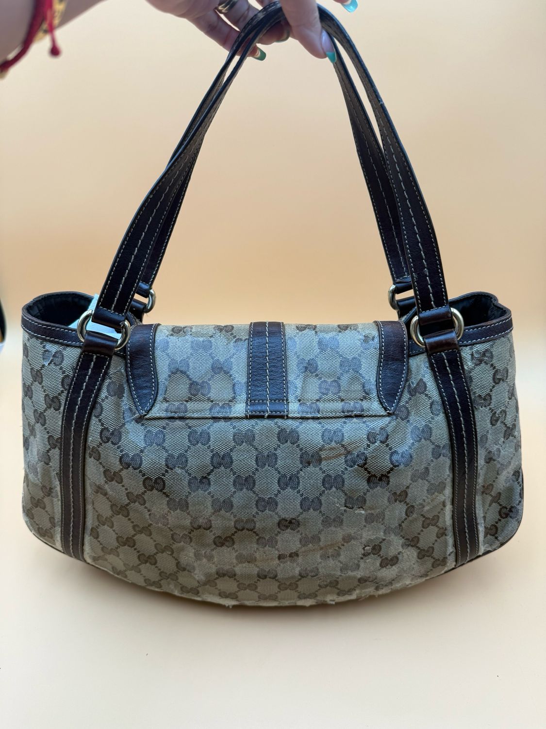 Gucci Crystal Duchessa Tote Shoulder