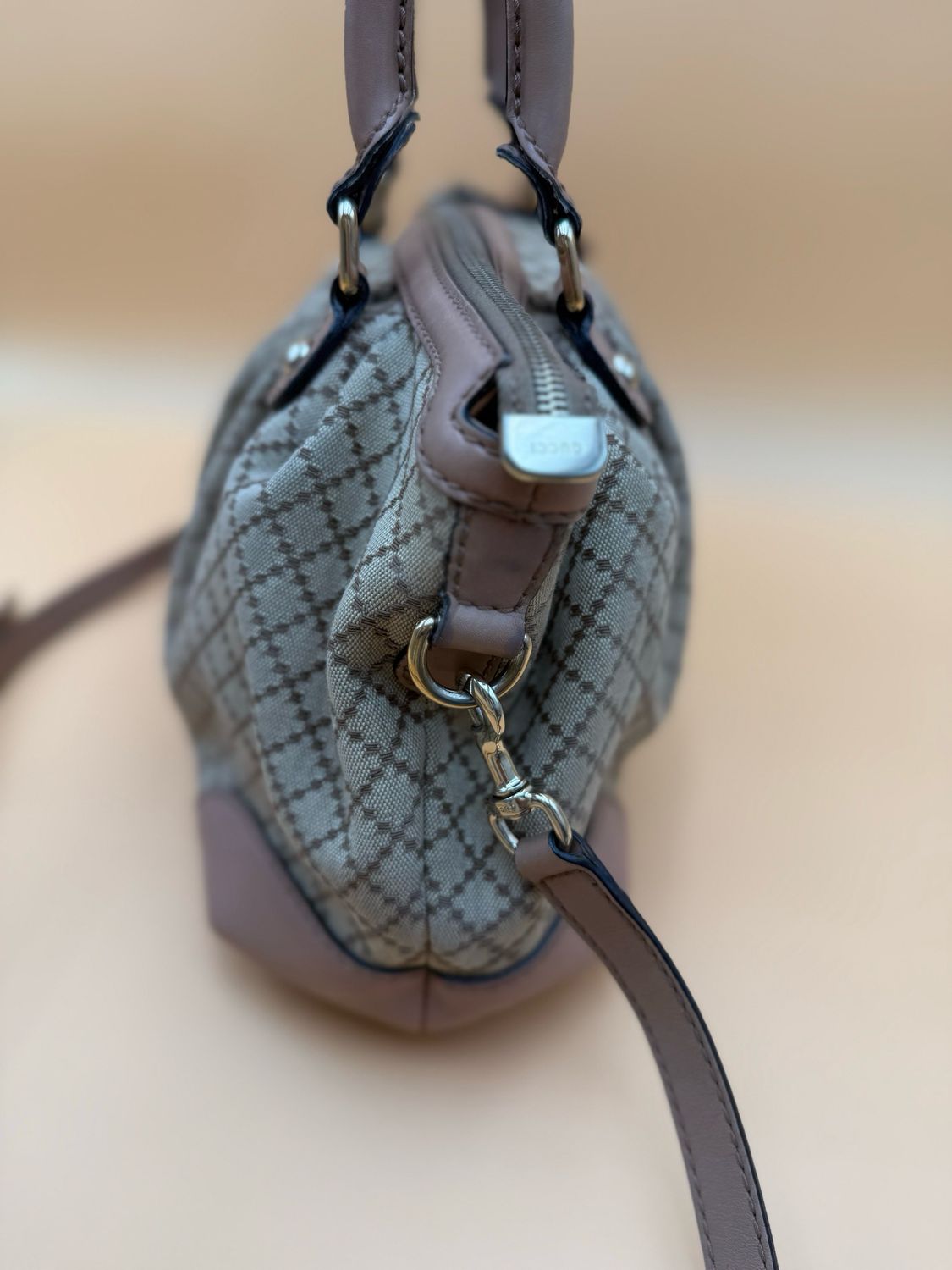 Gucci Sukey Diamante Top Handle Crossbody Messenger