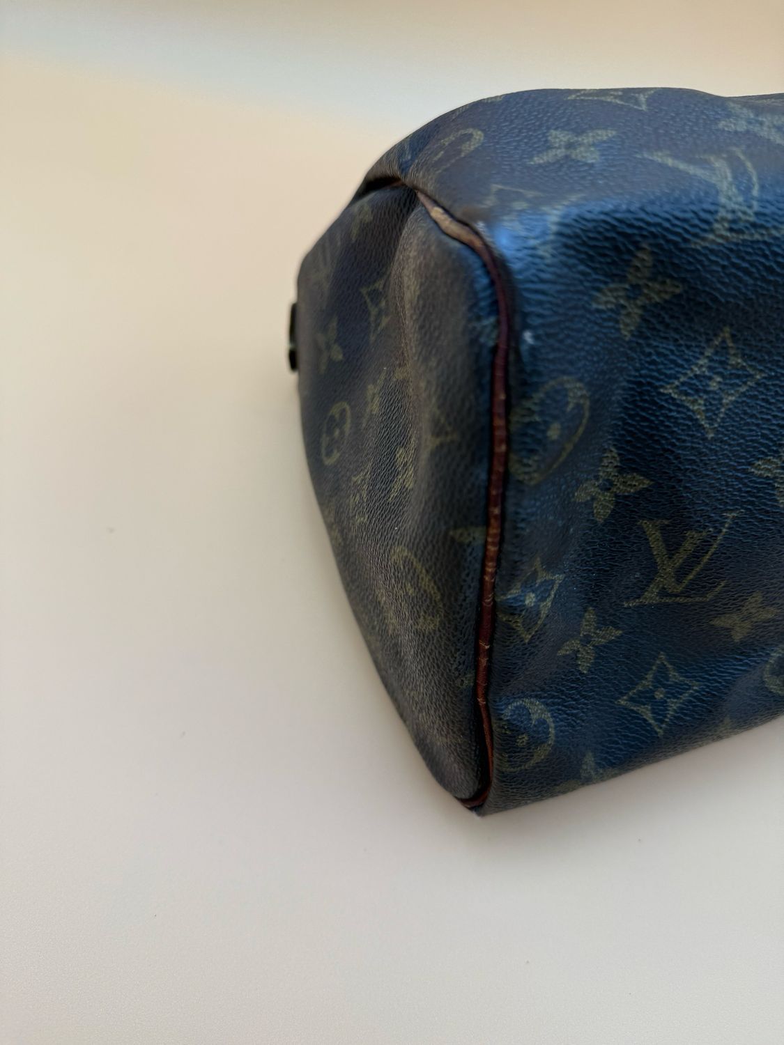 Louis Vuitton Monogram Speedy 25 Boston Satchel Top Handle