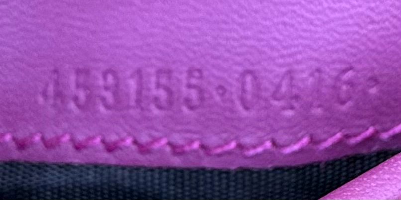 Gucci Monogram Supreme Short Wallet Padlock