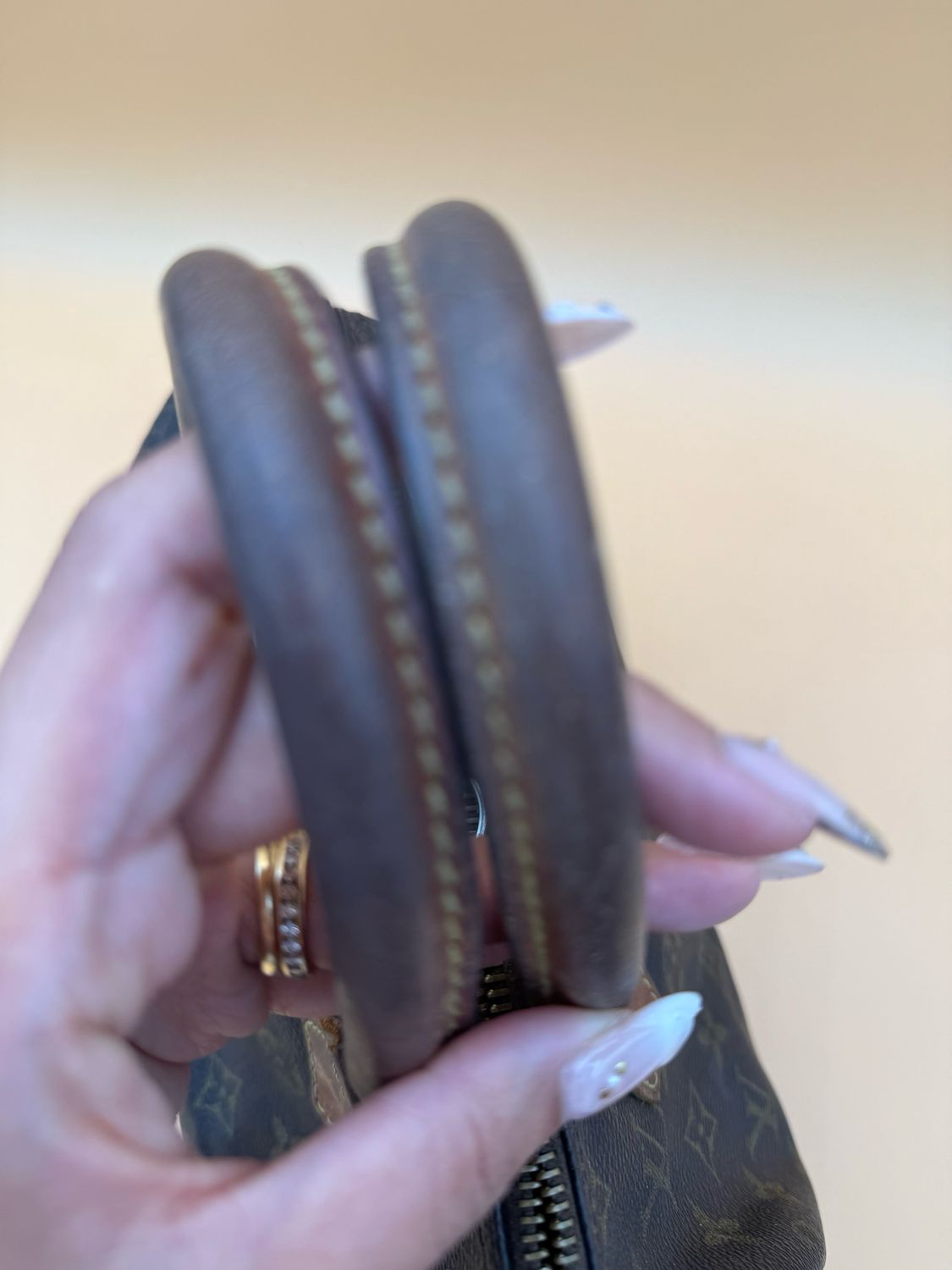 Louis Vuitton Monogram Speedy 25 Boston Satchel Top Handle