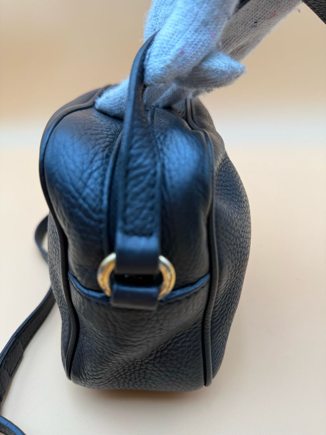 Gucci Pebbled Leather Soho Disco Camera Bag