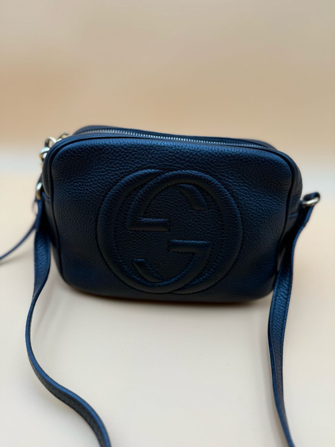 Gucci Pebbled Leather Soho Disco Camera Bag
