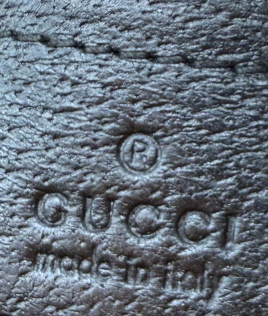 Gucci Creole Horsebit Hobo Canvas Black Shoulder